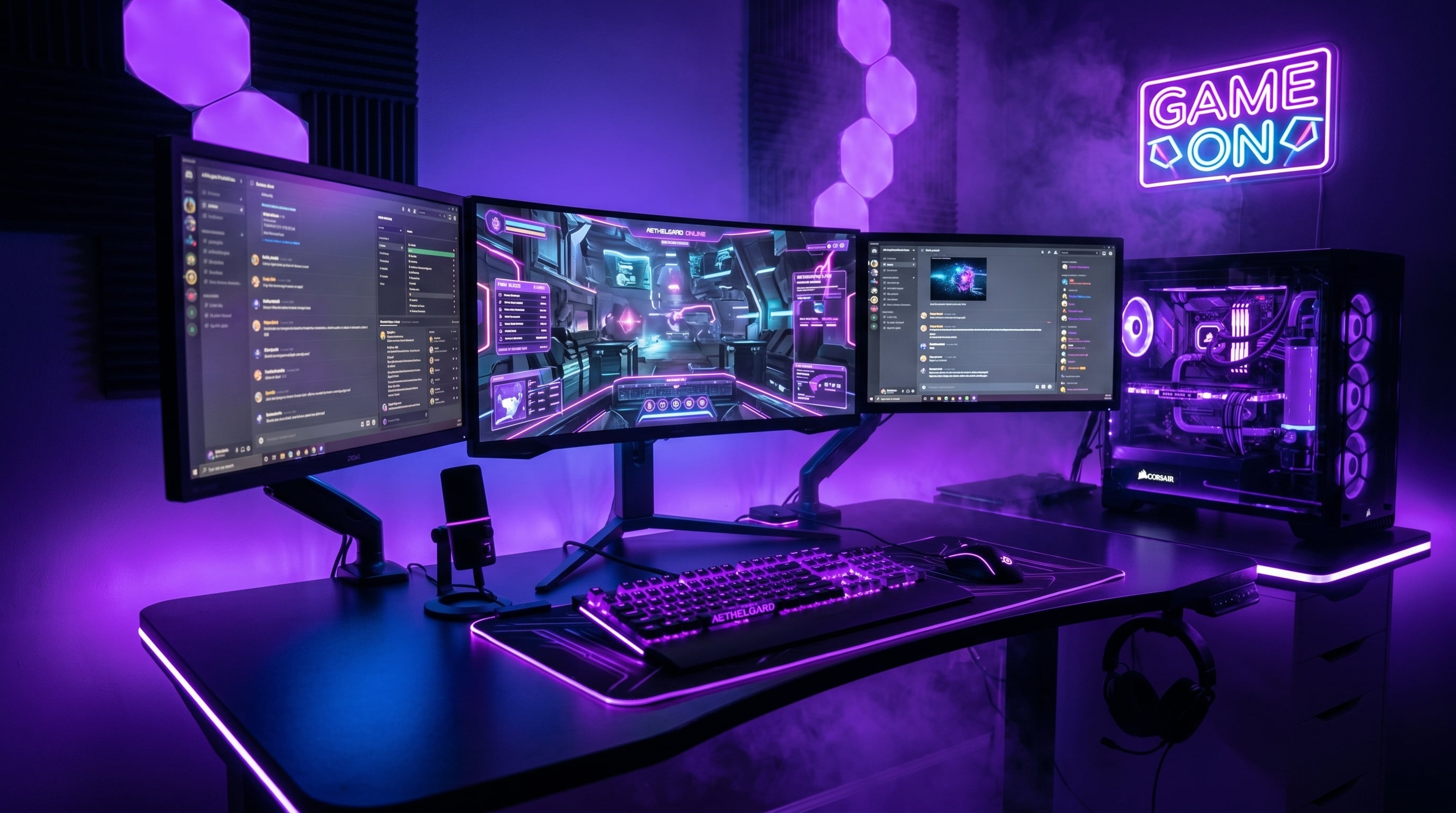 TechMave gaming setup